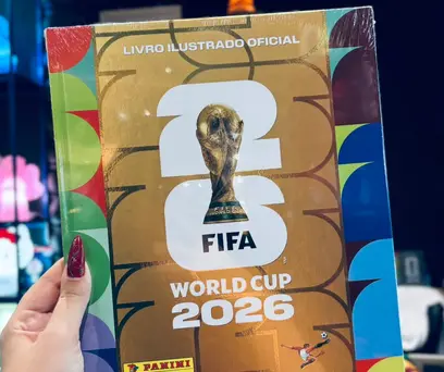 Copa Do Mundo 2026 - Álbum Capa Dura Ouro- FIFA WORLD CUP 2026
