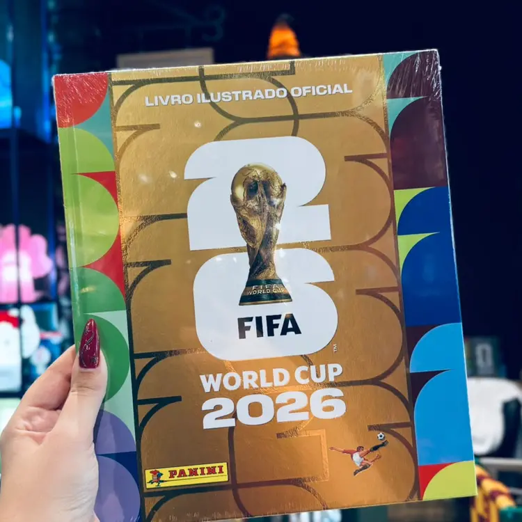 Copa Do Mundo 2026 - Álbum Capa Dura Ouro- FIFA WORLD CUP 2026