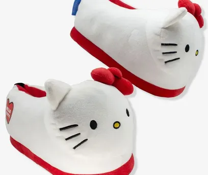 Pantufa 3D Hello Kitty 