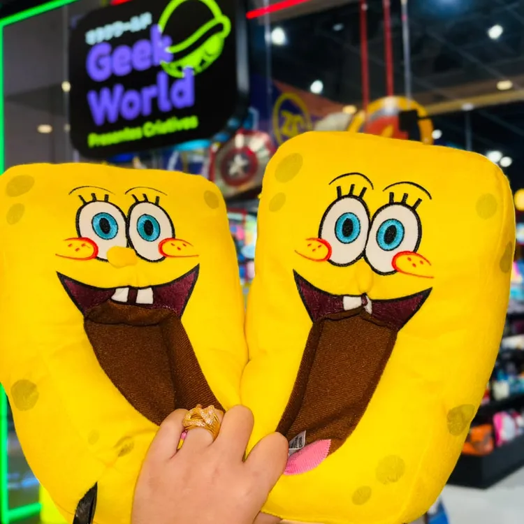 Pantufa 3D Bob Esponja 