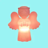 Luminária Anjinho da Guarda Rosa  - imagem 2