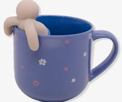 Caneca com Infusor Stitch Relaxe - Disney