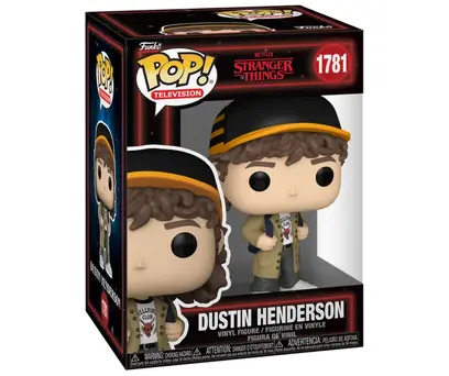 PRÉ-VENDA Funko Pop Dustin Henderson 1781 - Stranger Things T5 