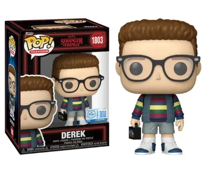 PRÉ-VENDA Funko Pop Derek Turnbow 1803 Edição Especial - Stranger things T5