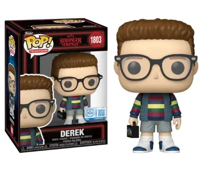 PRÉ-VENDA Funko Pop Derek Turnbow 1803 Edição Especial - Stranger things T5