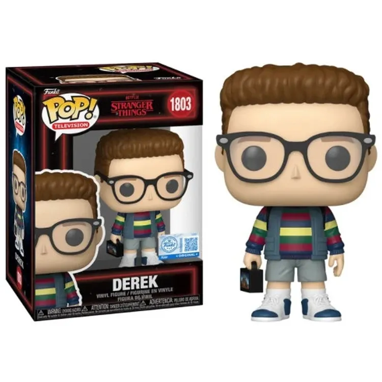 PRÉ-VENDA Funko Pop Derek Turnbow 1803 Edição Especial - Stranger things 