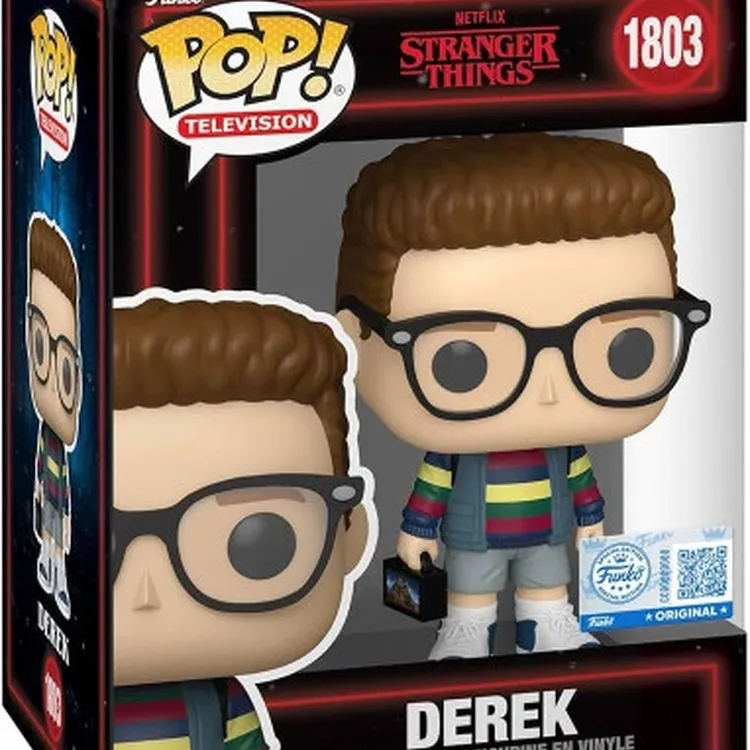 PRÉ-VENDA Funko Pop Derek Turnbow 1803 Edição Especial - Stranger things 