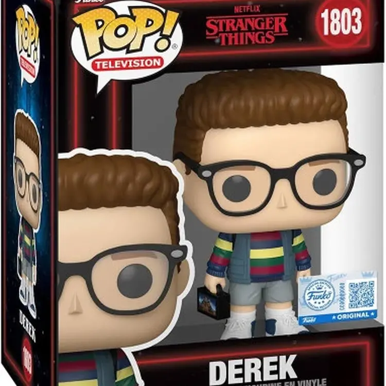 PRÉ-VENDA Funko Pop Derek Turnbow 1803 Edição Especial - Stranger things 