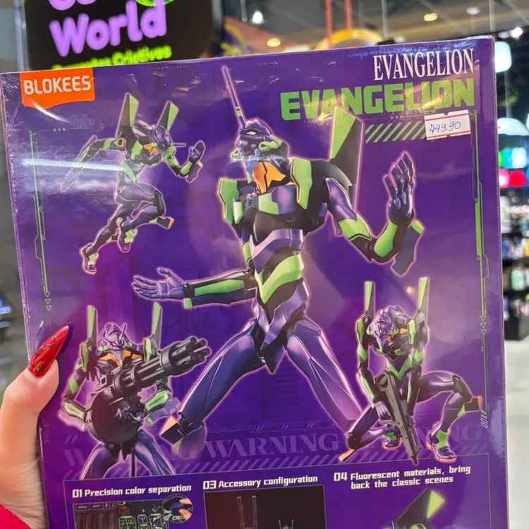 Blokees Evangelion Action Edition — Evangelion Test Type-01 Model Kit 