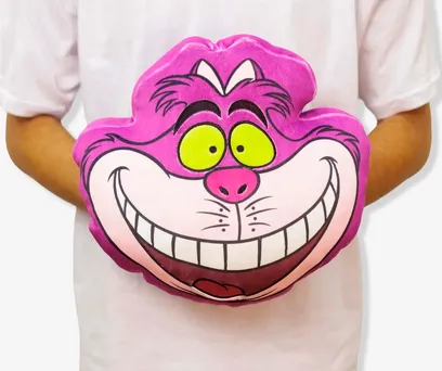Almofada Formato Huggy Gato Risonho - Disney