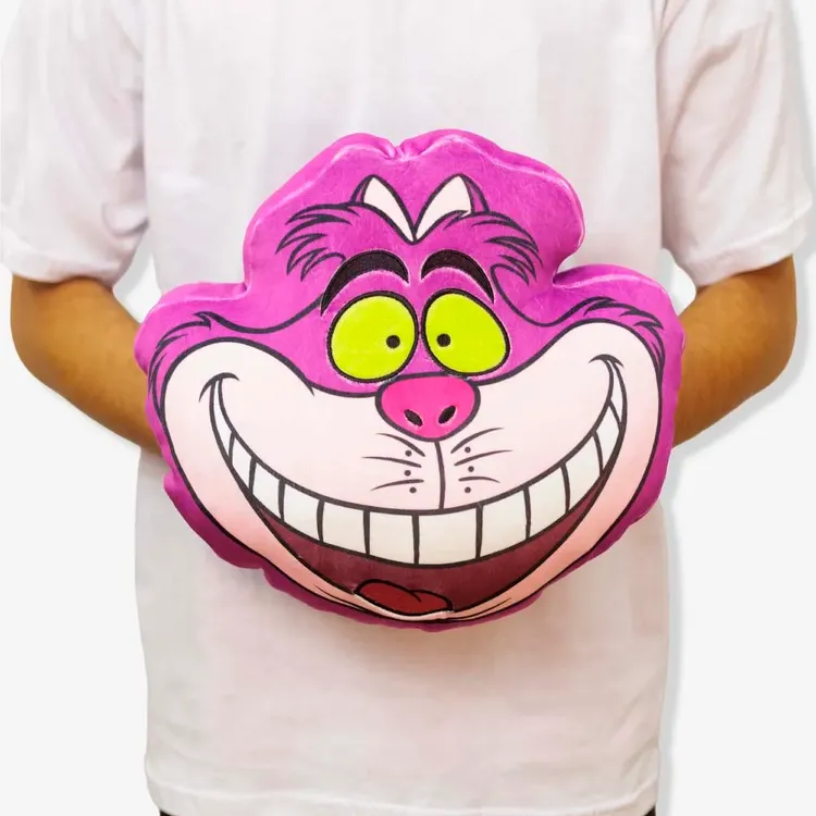 Almofada Formato Huggy Gato Risonho - Disney