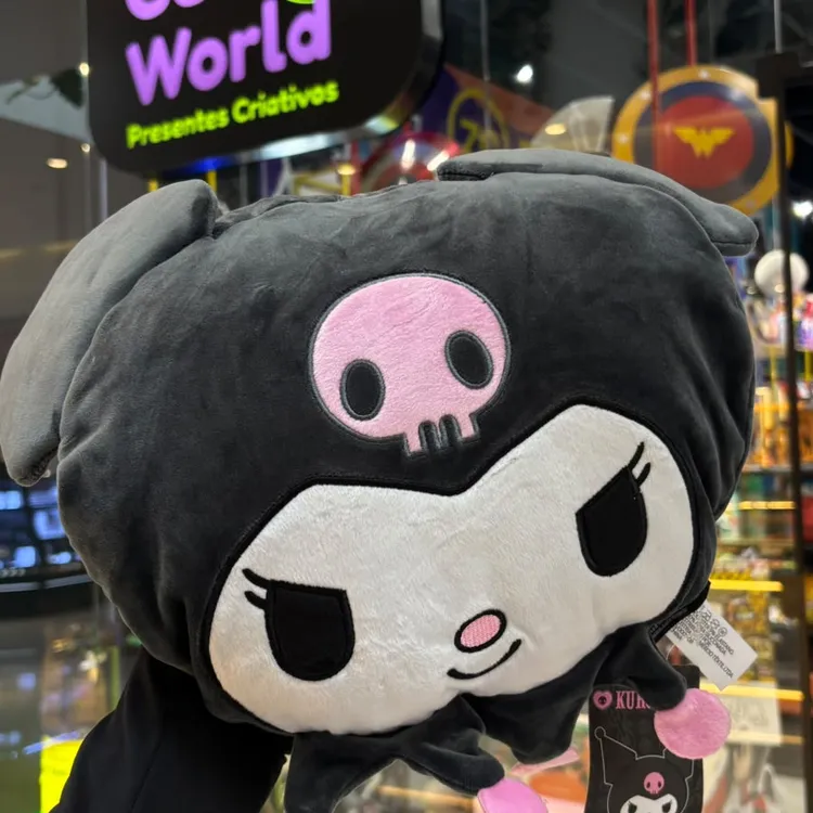 Almofada Formato Huggy Kuromi