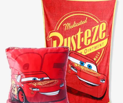 Almofada com Manta Carros – Disney