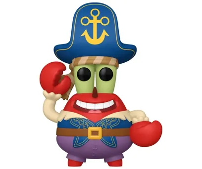 Funko Pop! Bob Esponja O Filme - Seu Siriguejo Pirata 1942