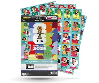PRÉ-VENDA Copa Do Mundo 2026 - Kit De Atualização - FIFA WORLD CUP 2026