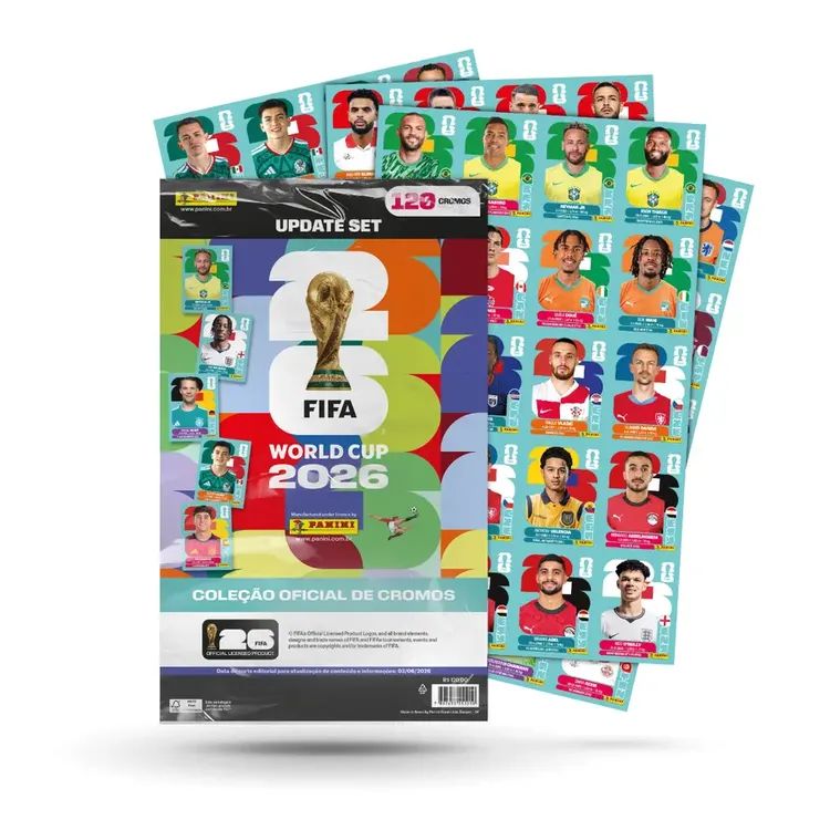PRÉ-VENDA Copa Do Mundo 2026 - Kit De Atualização - FIFA WORLD CUP 2026