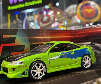 Miniatura Brian's Mitsubishi Eclipse - Velozes e Furiosos 