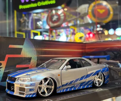 Miniatura Brian's Nissan Skyline GT-R (R34) 