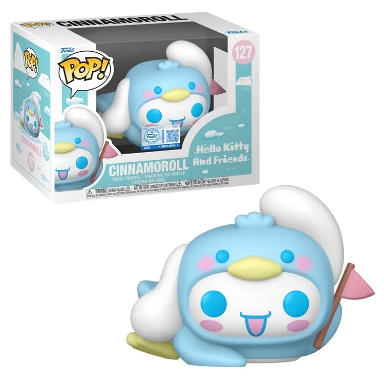 Funko Pop Exclusivo Sanrio - Cinnamoroll como Pinguim
