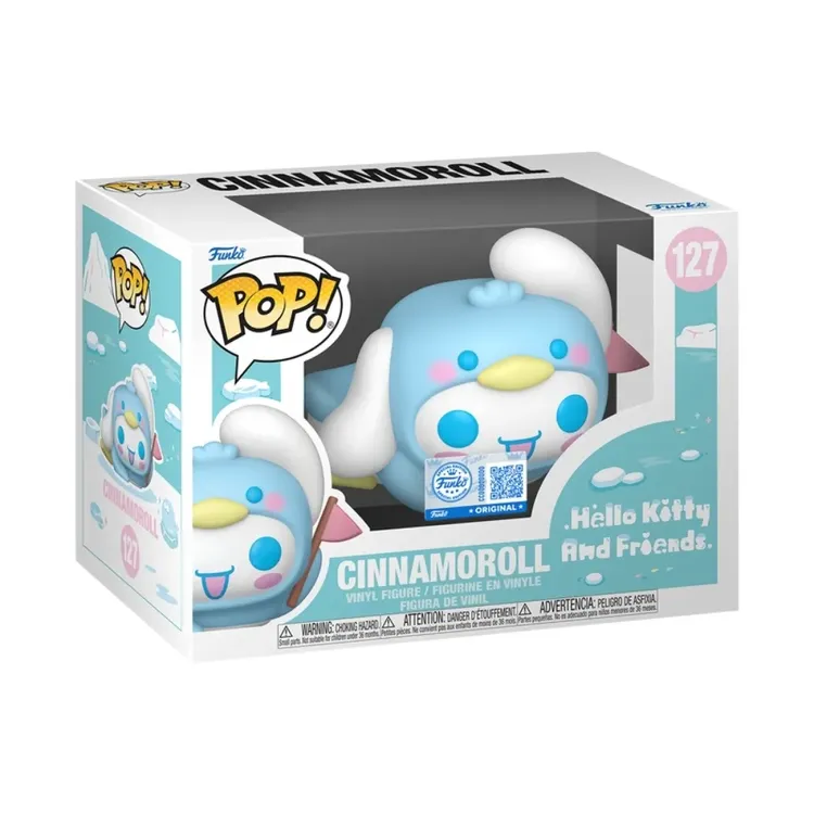 Funko Pop Exclusivo Sanrio - Cinnamoroll como Pinguim
