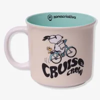 Caneca Tom Snoopy Bicicleta  - imagem 1