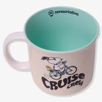Caneca Tom Snoopy Bicicleta  - imagem 3