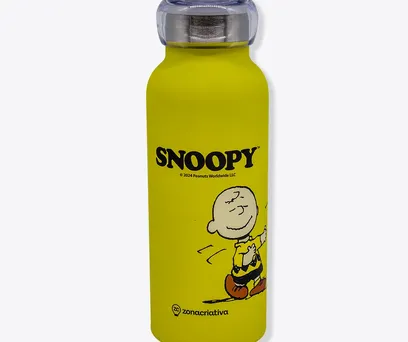 Garrafa Bubble Snoopy e Charlie Brown 