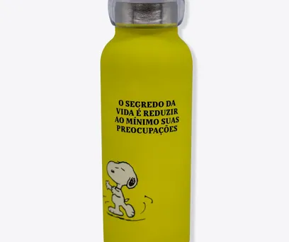 Garrafa Bubble Snoopy e Charlie Brown 