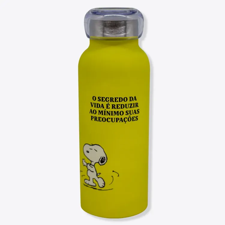 Garrafa Bubble Snoopy e Charlie Brown 