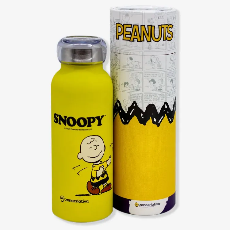 Garrafa Bubble Snoopy e Charlie Brown 