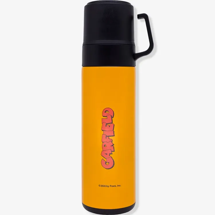 Garrafa Térmica de Café com Tampa Dupla Garfield 