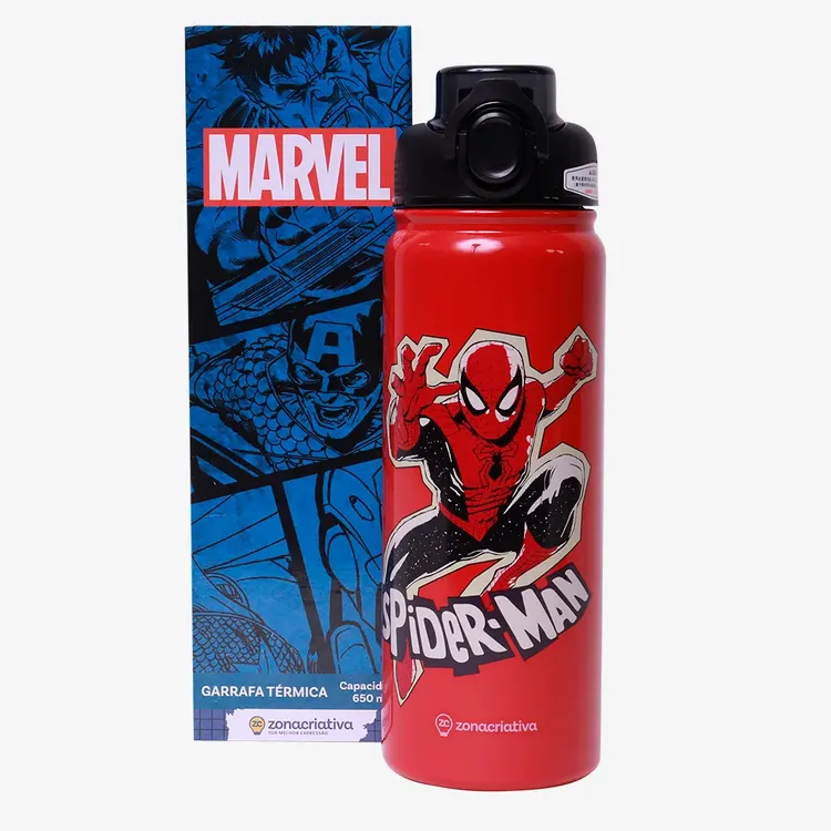 Garrafa Galaxy Homem-Aranha - Marvel 