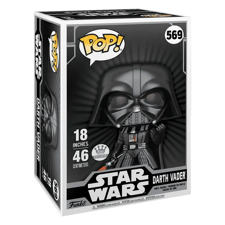 FUNKO POP MEGA STAR WARS 18" SUPER SIZED - DARTH VADER 569 