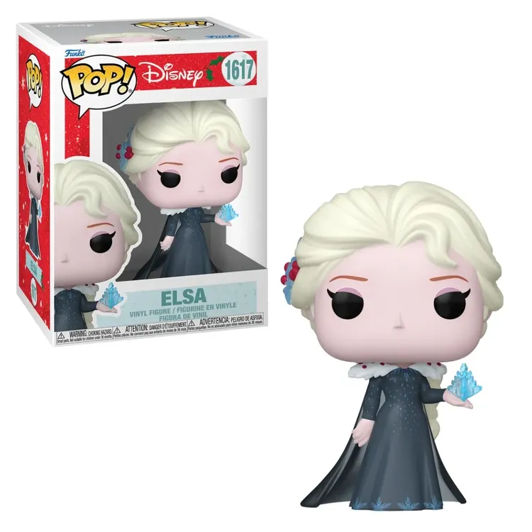 Funko Pop Disney Princesas de Natal - Elsa 
