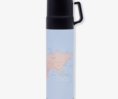 Garrafa Térmica de Café com Tampa Dupla Viagem - Zonacriativa 