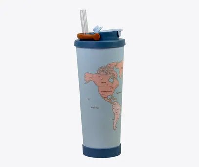 Copo Spring Com Canudo Viagem – Zonacriativa 