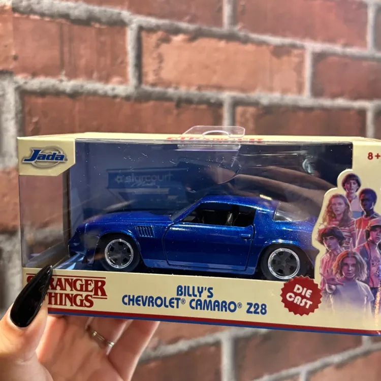 Miniatura Billy's Chevrolet Camaro Z28 – Stranger Things 