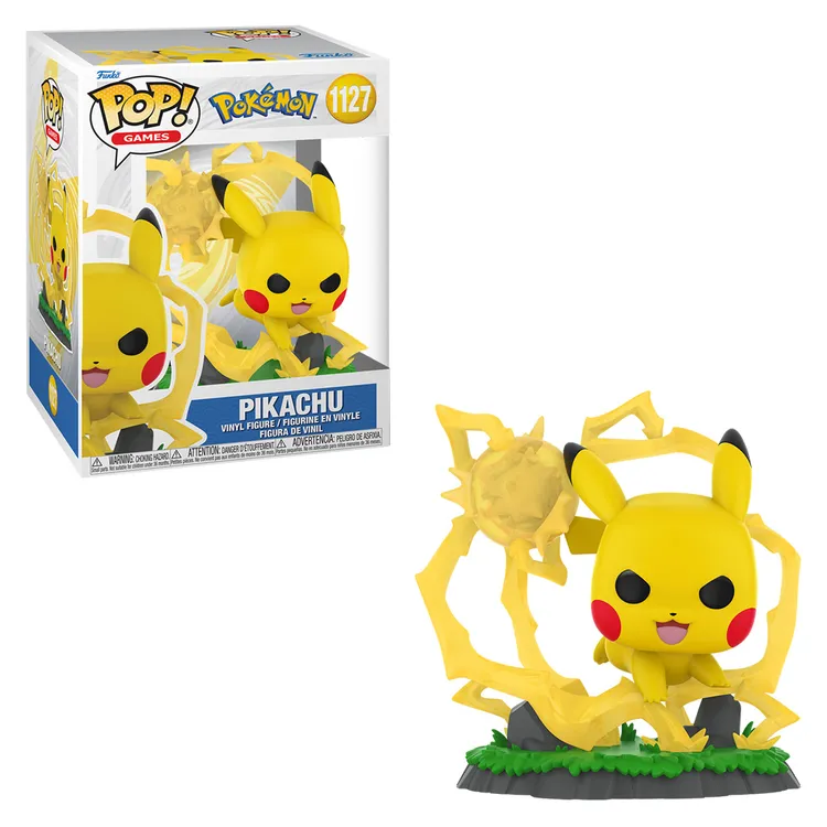 FUNKO POP GAMES POKÉMON - PIKACHU 1127 