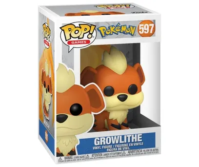  Funko Pop Pokémon - Growlithe 597