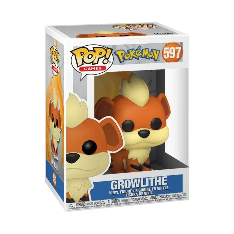  Funko Pop Pokémon - Growlithe 