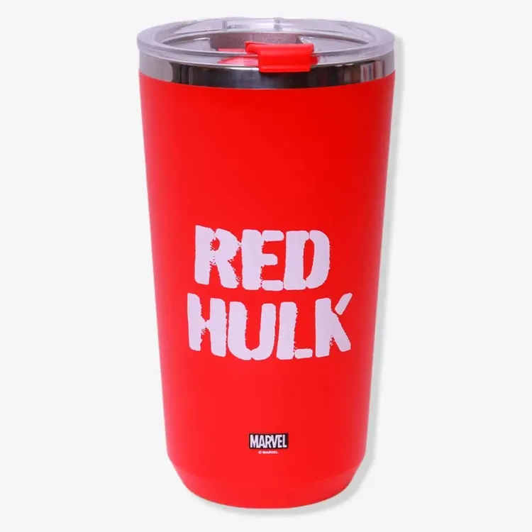 Copo Sky Hulk Vermelho - Marvel 
