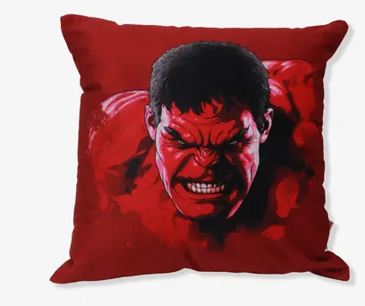 Almofada 40x40 Hulk Vermelho - Marvel