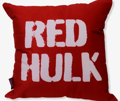Almofada 40x40 Hulk Vermelho - Marvel