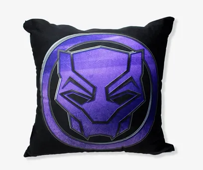 Almofada 40x40 Pantera Negra - Marvel 