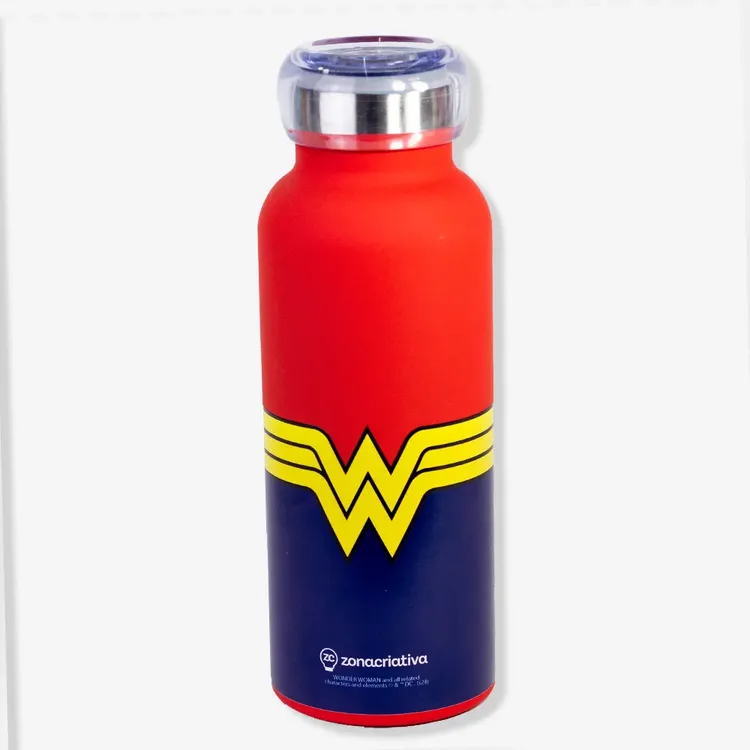 Garrafa Bubble Mulher Maravilha – DC Comics 