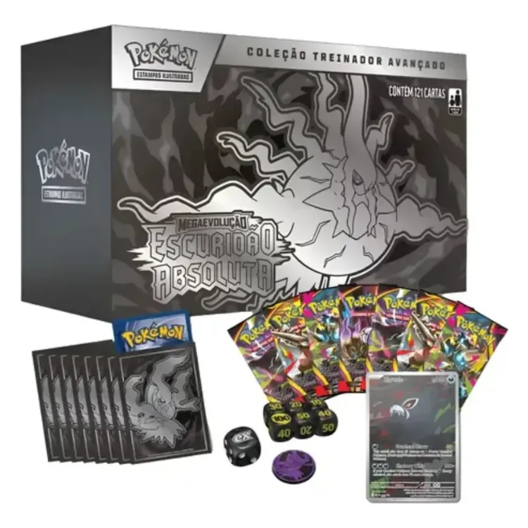 Coleção Treinador Avançado Pokémon TCG – Megaevolução: Escuridão Absoluta 