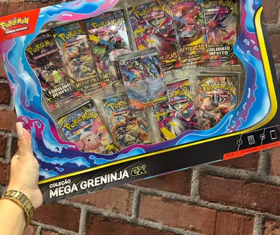 Coleção Pokémon TCG – Mega Greninja ex 