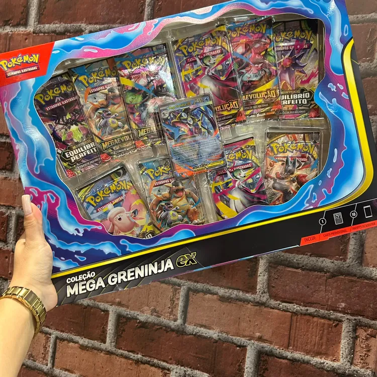 Coleção Pokémon TCG – Mega Greninja ex 