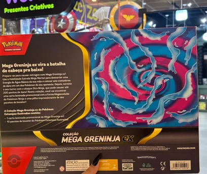 Coleção Pokémon TCG – Mega Greninja ex 