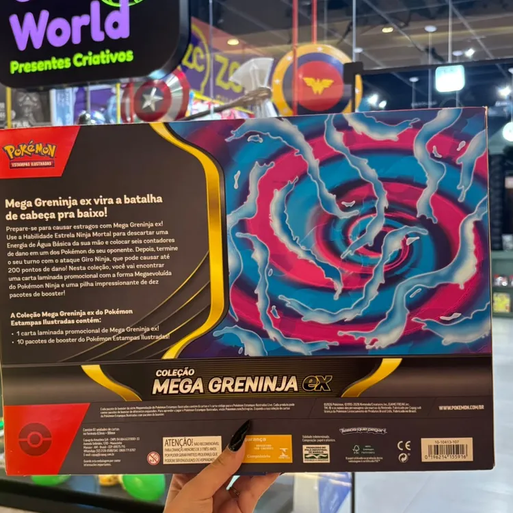 Coleção Pokémon TCG – Mega Greninja ex 